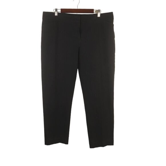 Eileen Fisher Organic Cotton Business Casual Cropped Office Pants - Picture 1 of 5